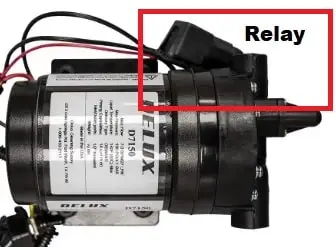 Relay replacement for 12 Volt Softwash Diaphragm Pump