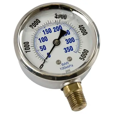 Pressure Test Gauge 5000 PSI