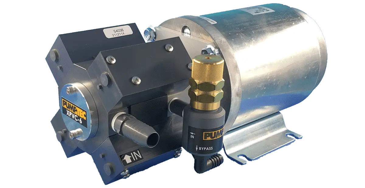 PUMPTEC Sodium Hypochlorite XPVC-6/M960 WITH 150PSI PVC REGULATOR