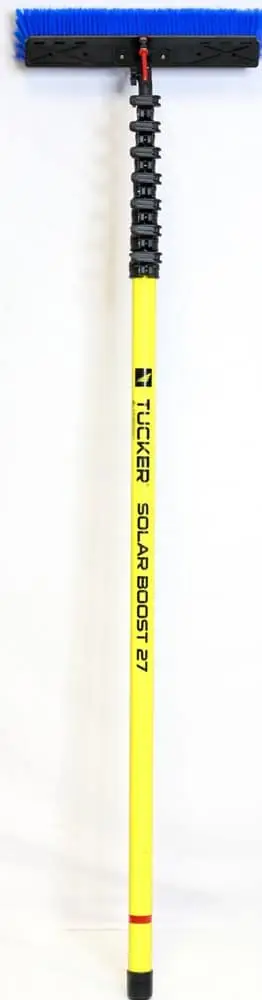 Tucker Solar Boost 27' Water-Fed Pole Kit with Alpha Solar Brush: Ultimate Cleaning Solution TUCKER SOLAR BOOST 27' WATER-FED POLE KIT W/ ALPHA SOLAR BRUSH. Keyword: TUCKER SOLAR BOOST