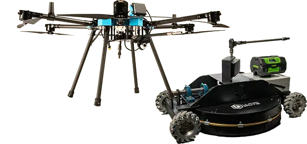 Pressure washing drone and pressure washing bot