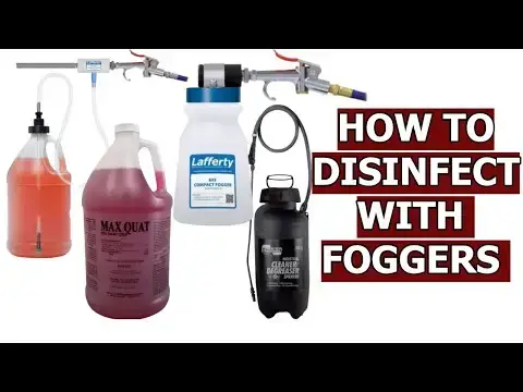 The Sani Pack - Lafferty 3.7 CFM & 80 PSI 633 Fogger & Max Quat 10% Sanitizer 5 Gallons