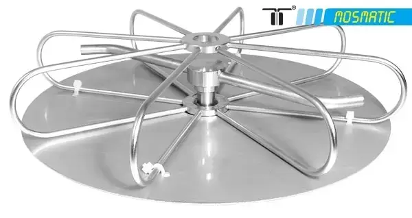 Mosmatic Stainless Steel Protection Plate for 24" Duct Spinner