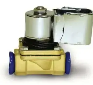GC Valves S201-FG9 Brass 24 VAC N/C Water Solenoid Valve with Buna Seals 1"